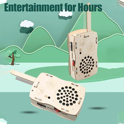STEM Toys Crafts Kits for Boys Girls Age 5-7 8-13 8-10-12-14 Science DIY Building Kits Kids Activities Walkie Talkies Birthday Gifts for 6 7 8 9 10 11 12 13 14+ Years Old Boys Teens Gift Ideas
