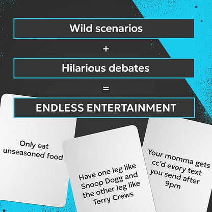 Doin' The Most - Hood You Rather: Urban Black Culture Party. Games for Adults with an Unforgettable Hood Spin on Fun Card Game for Game Night. 200 Mind-Blowing Cards. Ages 17+