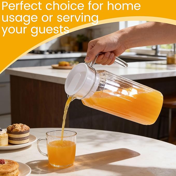 Didaey 4 Pcs Acrylic Water Pitcher
