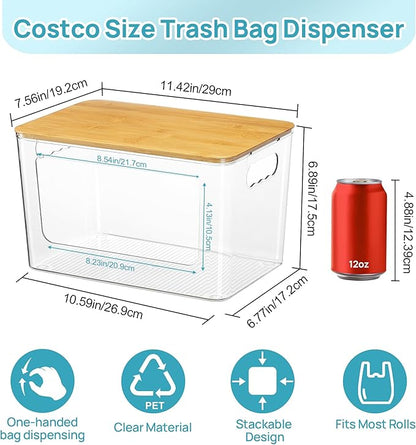 Vtopmart 2 Pack Trash Bag Holder