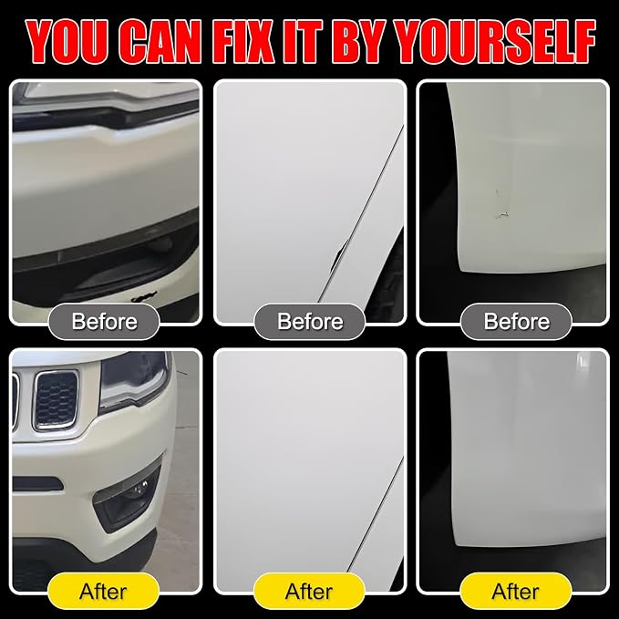 Car Touch Up Paint(Hydro Blue(PBJ)) for Jeep, Car Paint Scratch Repair Kit, Quick & Easy Solution to Repair, 2 in 1 Scratch Remover Pen with Color-Matched