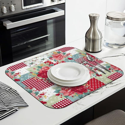 Dish Drying Mat Drainer Pads