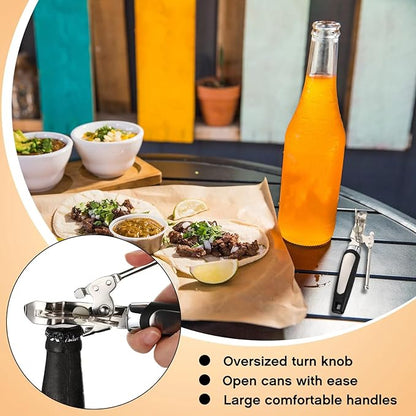 Gisafai 10 Pcs Can Opener Manual Bulk Smooth Edge