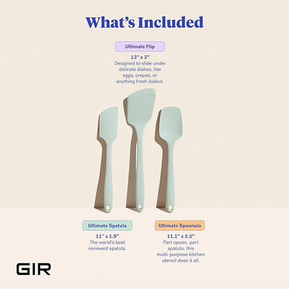 GIR: Get It Right 3-Piece Ultimate Silicone Kitchen Utensils Set