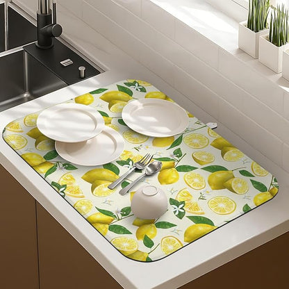 Dish Drying Mat Drainer Pads