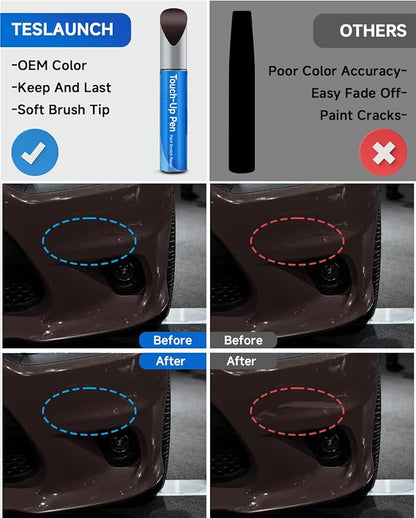 Octane Red PRR Car Touch Up Paint Compatible with Dodge – Scratch Repair Kit, Exact OEM Color Match, Scratch & Rust Repair, Car, Truck & SUV Paint Fix