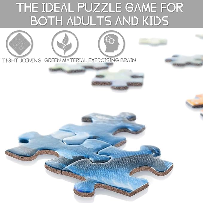 1000 Piece Jigsaw Puzzles for Adults,Different Fillings and Decorations Cupcakes Jigsaw Puzzles，Colorful Cupcakes Puzzle，Challenging Family Activity for Game Nights，Cupcake Dessert Puzzle Decor