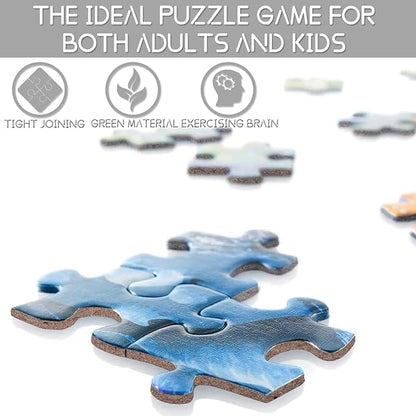 1000 Piece Jigsaw Puzzles for Adults,Different Fillings and Decorations Cupcakes Jigsaw Puzzles，Colorful Cupcakes Puzzle，Challenging Family Activity for Game Nights，Cupcake Dessert Puzzle Decor