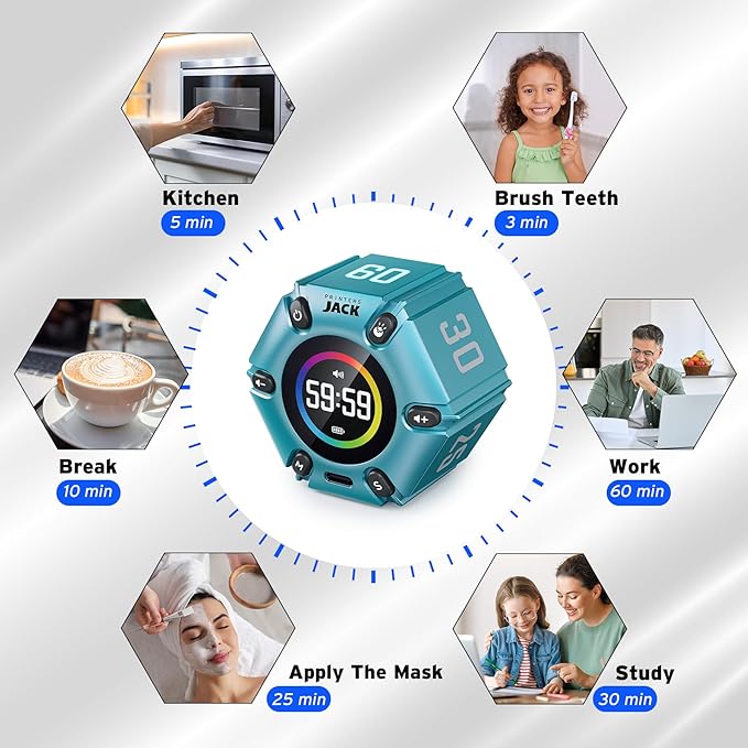 Pomodoro Timer, Magnetic Visual Timer