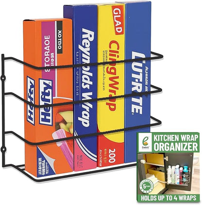 Evelots Kitchen Wrap Organizer