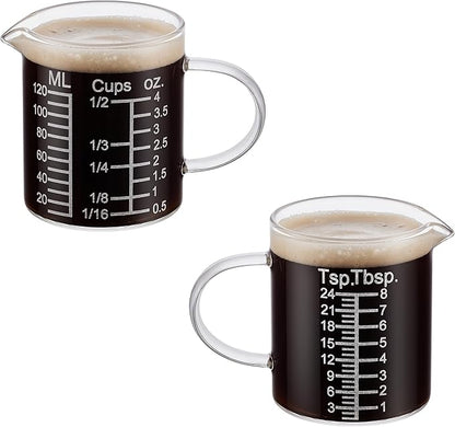 Ackers Etching Scale Measuring Glass --Made of High Borosilicate Glass Measuring