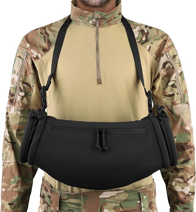 PETAC GEAR Tactical Hand Warmer,Portable Drop Hanger Waist Handwarmer Pouch for Hunting Golf Camping Fishing, Hiking, Football Winter Outdoor Field Survival.