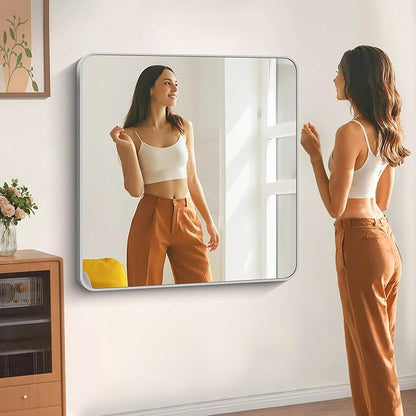 42" x 42"Bathroom Mirror, Decorative Rectangular Vanity Mirror