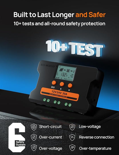 ECO-WORTHY Solar Charge Controller 30A