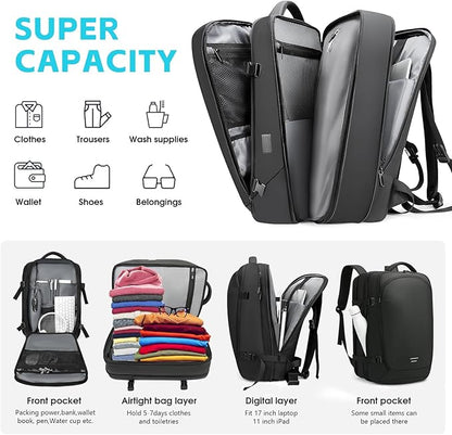 TANGCOLR Vacuum Travel Backpack