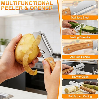 Multi-Functional Vegetable Peeler