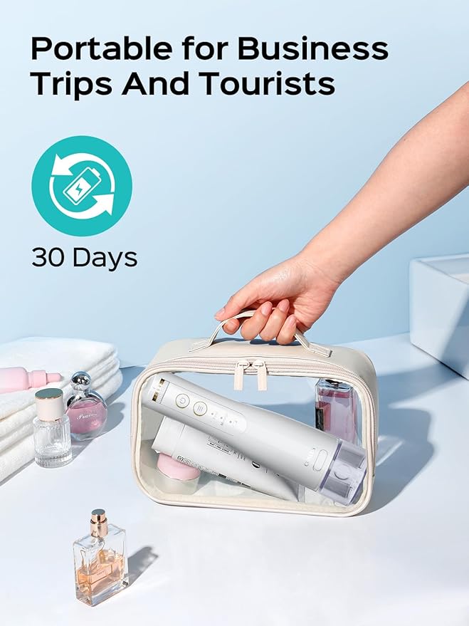 COSLUS Portable Water Flosser for Teeth: 10 Pressure Settings Professional