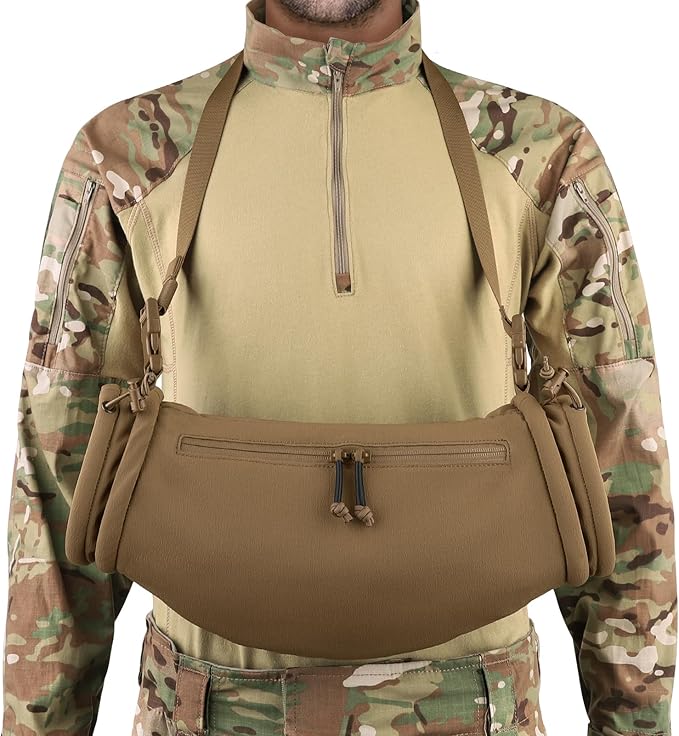 PETAC GEAR Tactical Hand Warmer,Portable Drop Hanger Waist Handwarmer Pouch for Hunting Golf Camping Fishing, Hiking, Football Winter Outdoor Field Survival.