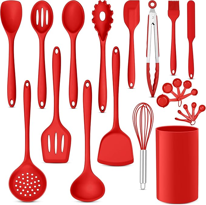 E-far Silicone Cooking Utensils Set, Silicone Kitchen Tools