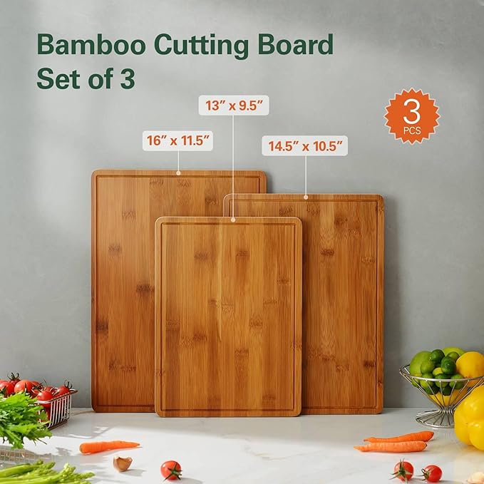 Carbonized Bamboo Cutting Boards
