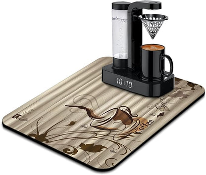 Coffee Bar Mat Accessories for Countertop