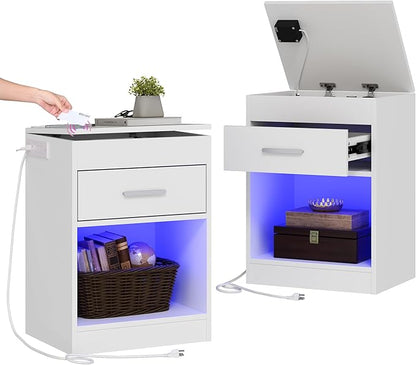 Auromie Set of 2 Nightstand