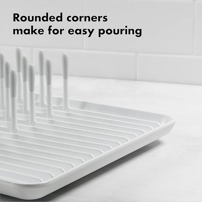OXO Good Grips Compact Dish Rack Biscuit |