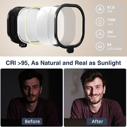 LitONES 2Pcs Desktop Video Conference Lighting