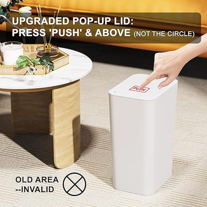 N. NETDOT 3 Pack Small Trash Can