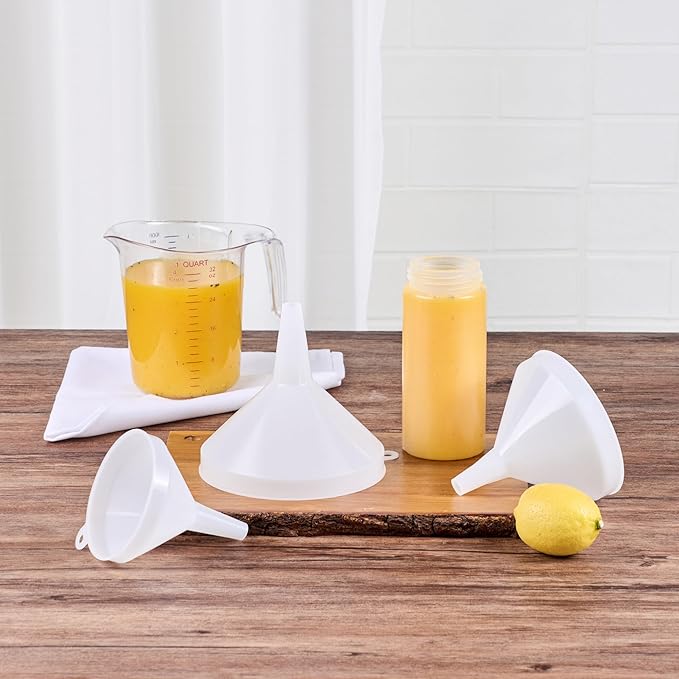 Restaurantware-Met Lux Plastic Funnel Set, 1 Pouring Tool Set
