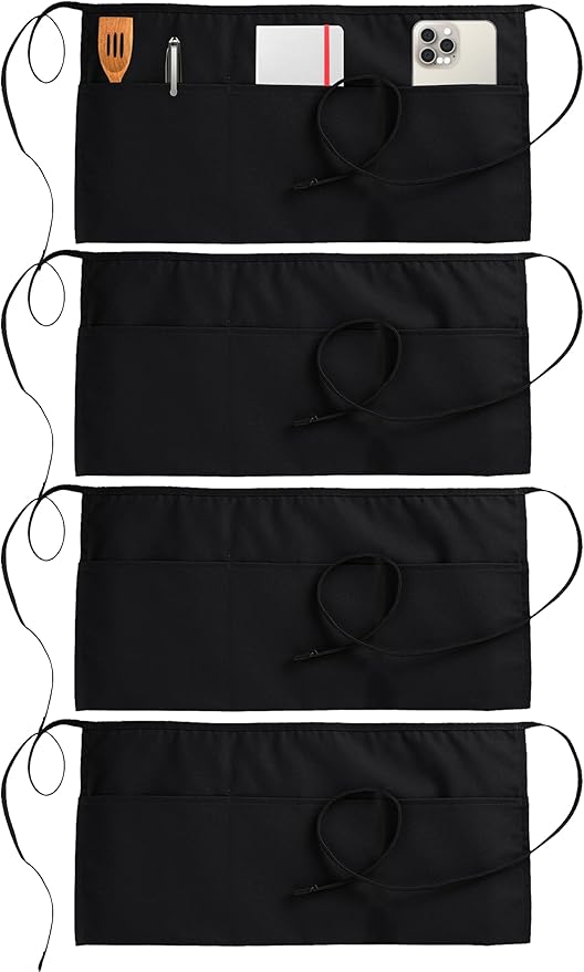 Utopia Wear 4 Pack Server Aprons