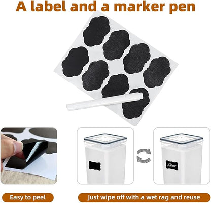 5.2L 4-Pack Airtight Food Storage Containers
