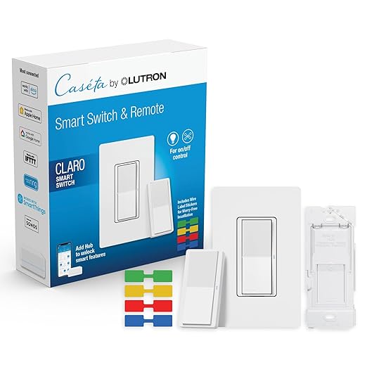 Lutron Claro Smart Switch 3-Way Kit