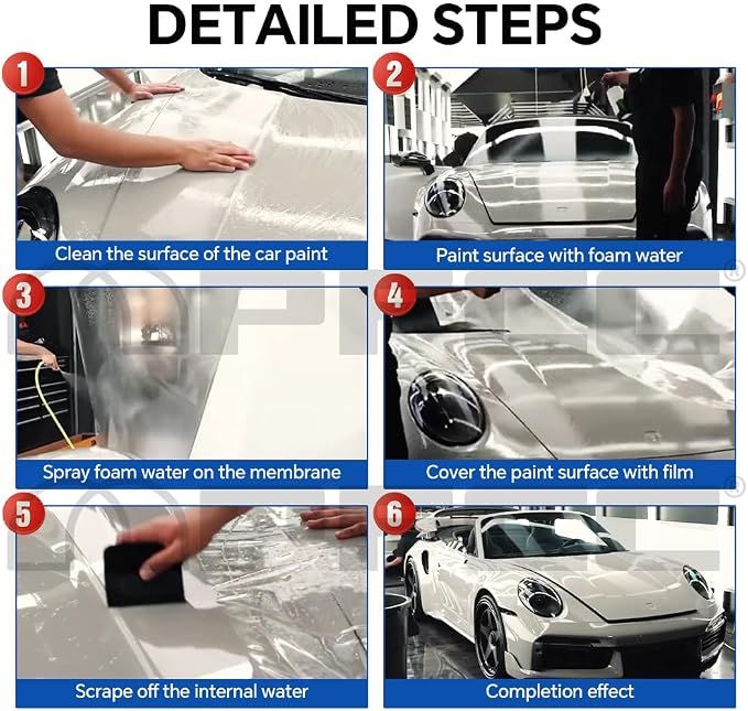for Toyota Corolla GR 2023-2024 TPU Clear 9Mil Pre-Cut Paint Protection Film Car Vinyl Wrap,PPF Transparent Protective Anti-Scratch Self Adhesive Waterproof Car Wrap Film,for Hood Film