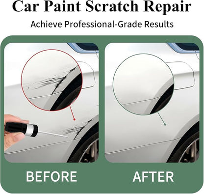 Abyss Black (A2B) Touch Up Paint For Hyundai Exact Match-Chips and Nicks 2 in 1 Car Paint Pen Scratch Rapair for Accent/Creta/Elantra/TUCSON/SANTA