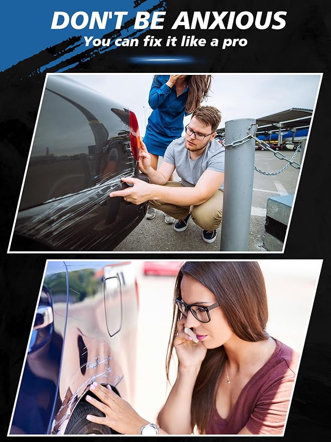 SYOAUTO White Diamond NH603P Touch Up Paint Fit for Honda Auto Touch up Paint Scratch Repair Pen Brush and Tip 2 in 1 White Diamond