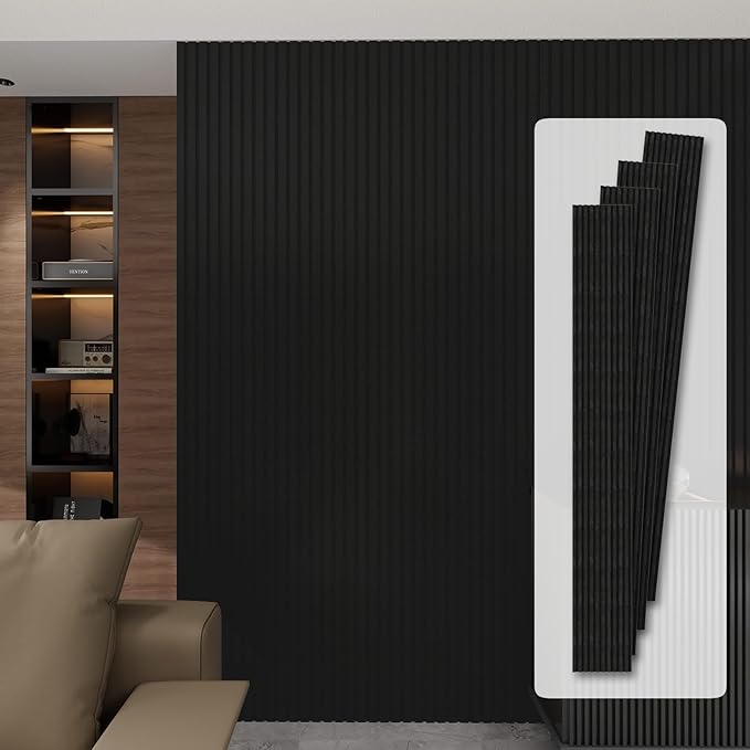 Premium Acoustic Wood Slat Wall Panels – Noise-Reducing Sound Absorption Panels