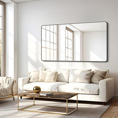 FORBATH Bathroom Mirror 30" x 55", Large Rectangular Wall Mirror