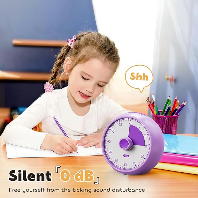 Conchstar Visual Timer for Kids 60-Minute