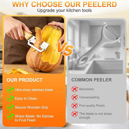 Multi-Functional Vegetable Peeler