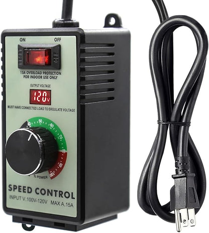 ZOWZEA AC Motor Variable Speed Controller 120V 15A 4000W
