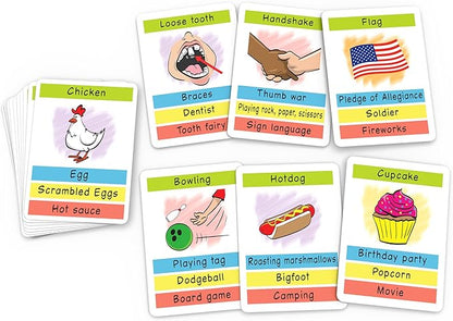 Pocket Fun Charades for Kids Ages 6+ – 376 Fun Acting Prompts – No Reading Required | Compact, Take-Anywhere Activity for Travel, Camping, Party, Game Night, or Birthday Gift for Boy or Girl