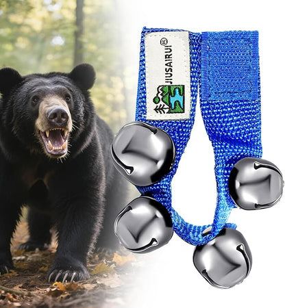 Outdoor Bear Bells for Hiking Safety: Bear Horn to Scare Bears Deterrent Devices for Dogs Biking Fishing Camping Climbing