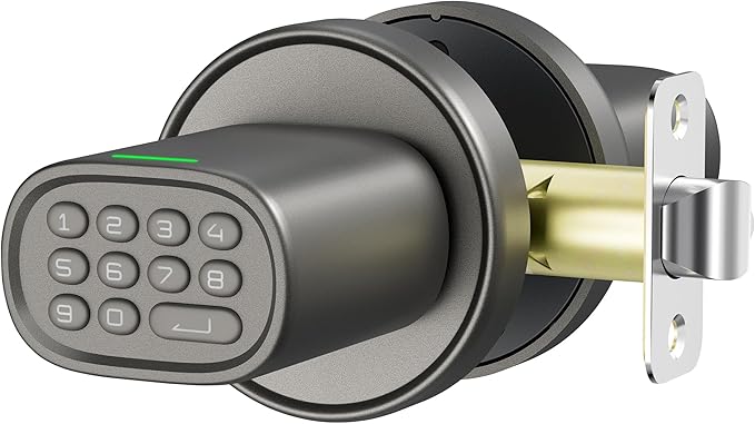 ThorBolt Door Lock Knob with Keypad Keyless Entry Door Knob Electric Coded