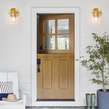SOPEAS Brushed Gold Wall Sconce