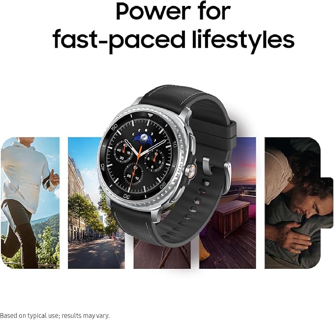 Samsung Galaxy Watch 8 Classic 46mm Bluetooth Smartwatch, Cushion Design