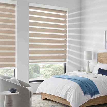 COOLWINDS Motorized Zebra Blinds
