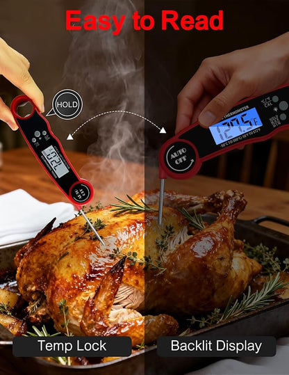 Meat Thermometer Digital, Instant Read Food Thermometer