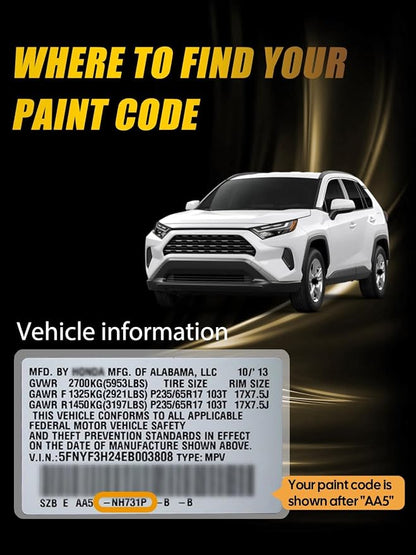 8T5 Dark Blue Metallic Touch Up Paint Compatible with Toyota, Exact Match Car Paint Pen Automotive Scratch Repair Remover Kit Quick & Easy Solution for Vehile Chips and Nicks
