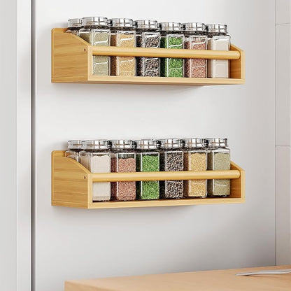 Mystozer 2 Pack Magnetic Spick Rack